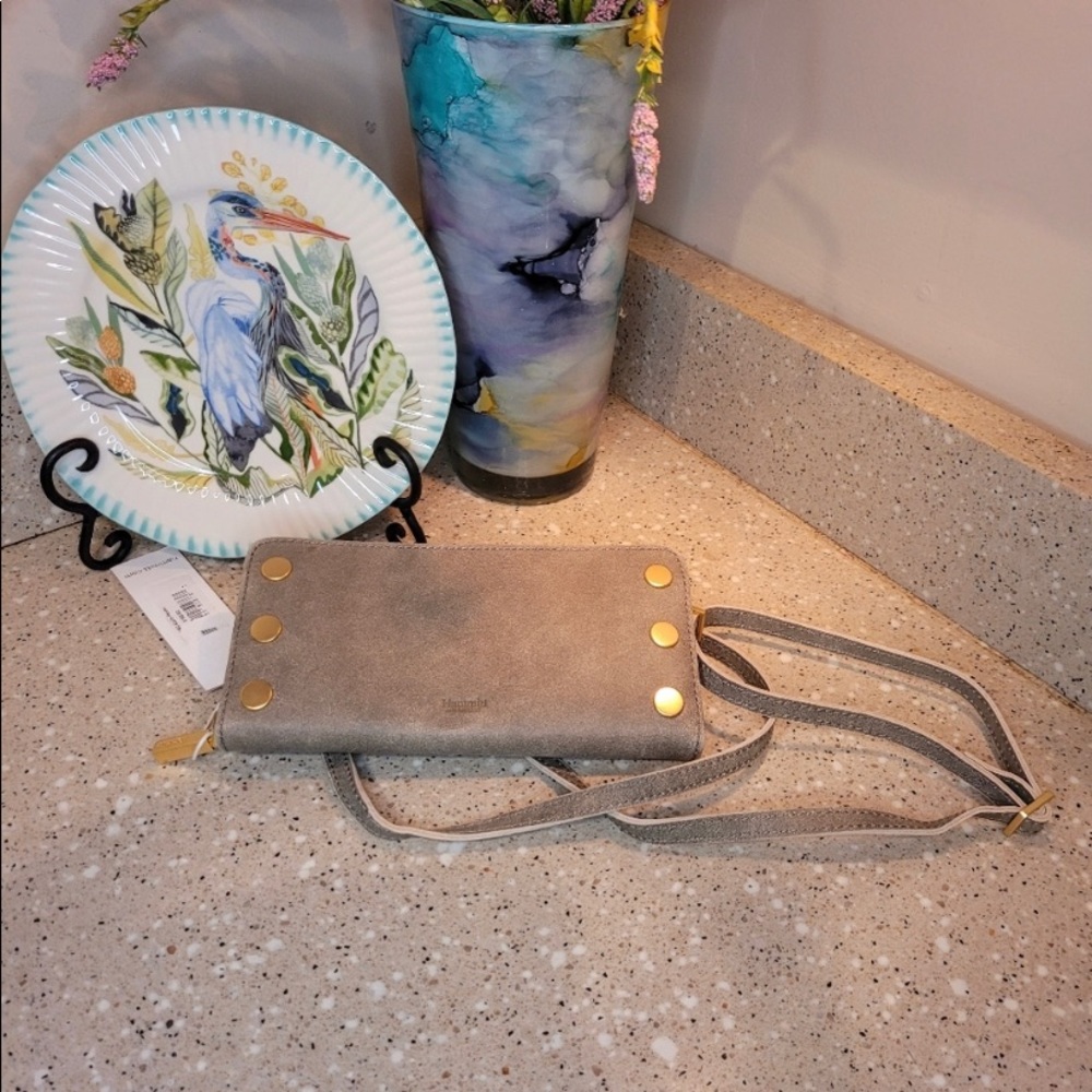 SALE Hammitt Convertible Crossbody Wallet Pewter
